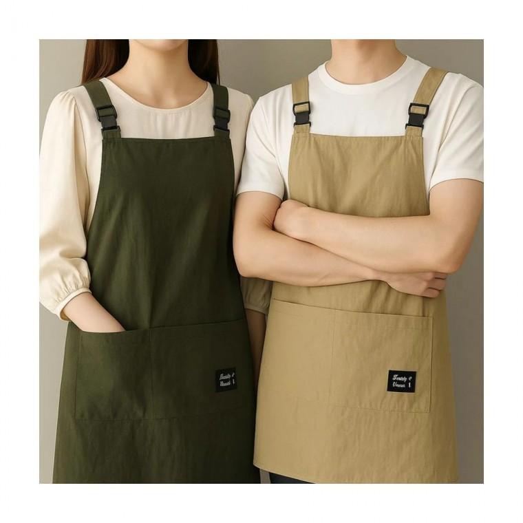 루미나D 원피스 방수앞치마 주방 미용실 여름 어린이집 데일리 외출 착용 일상복 코디용