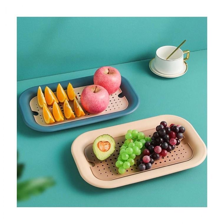 루미나D 트레이 식기 주방용 물빠짐 조리 보관 식당 식탁 가정용