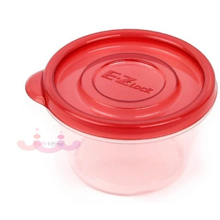찬통 원형보관용기 350ml 3P 김보관통 케이크 반찬정리 도시락
