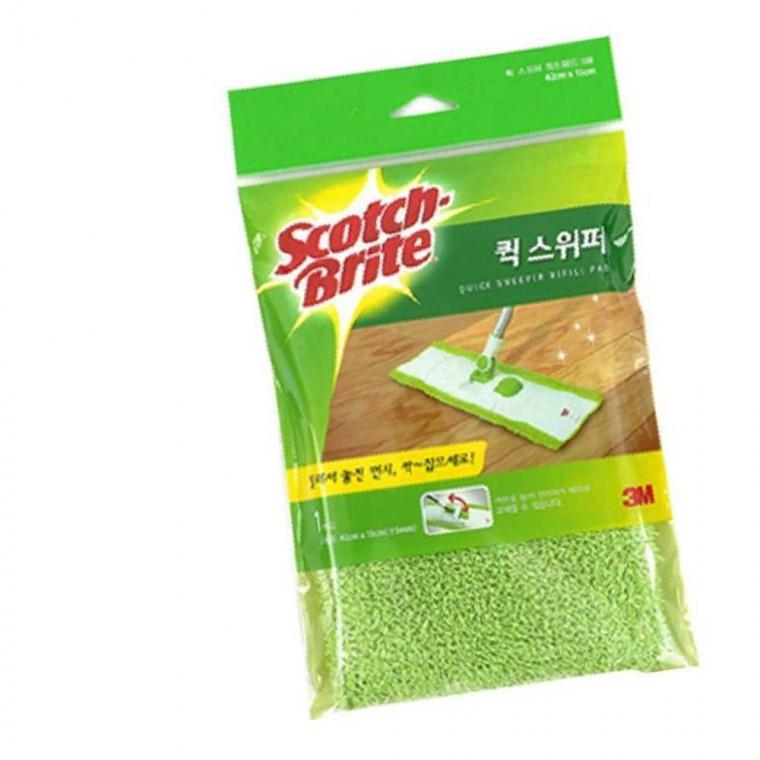 3M 퀵스위퍼 리필 3M극세사리필패드 막대걸레리필형 마대걸레리필