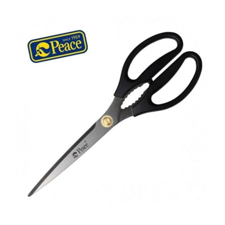 루미나D 주방가위 k-305 125mm 블랙 항균 톱날 조리 식기 보관 가정용