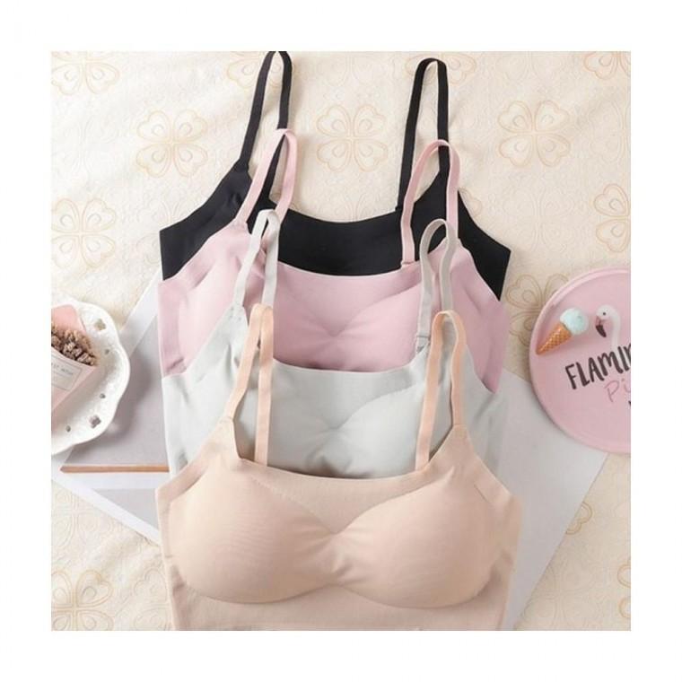 루미나D 브라 u넥 심리스 노와이어 물결라인 데일리 외출 착용 일상복 코디용