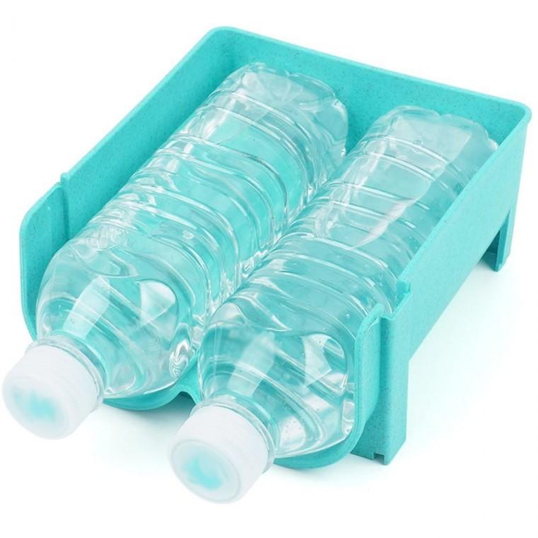 물병거치대 물병거치대 주방 냉장고 공간활용 병 적층 2구 싱크대 보관 수납 정리