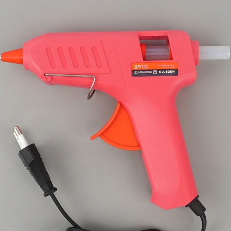 글루건 핸디 글루건 작업 공예 DIY 미술 수리 휴대형 핫멜트 소형 접착 학교
