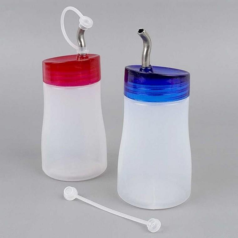 소스 양념병 180ml 플라스틱소스용기 케찹병 드레싱병