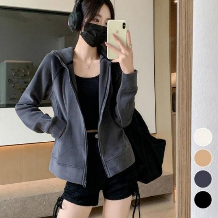플리스 후드 집업 자켓 후리스 여성 남성 후드티