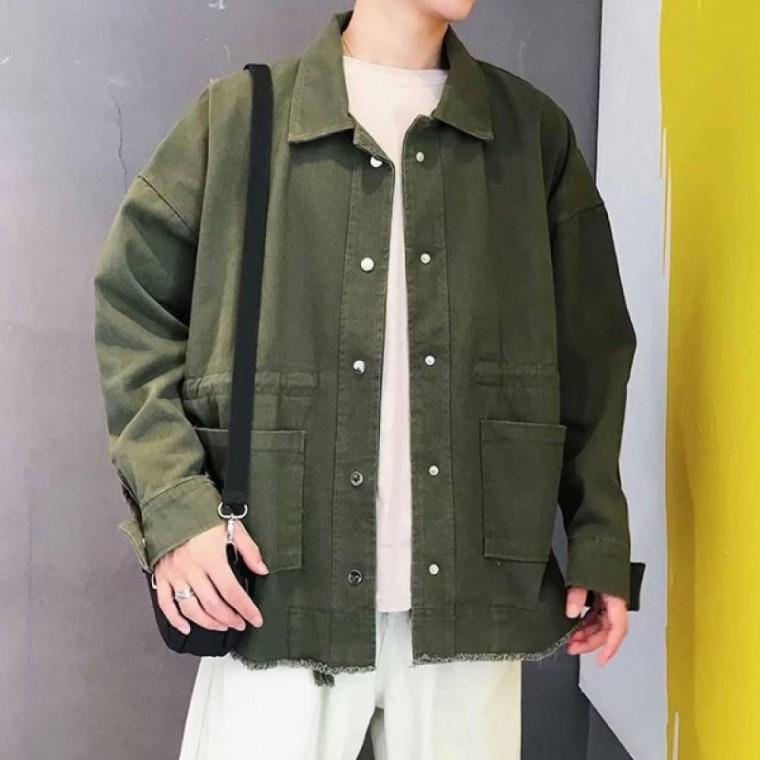 남성 자켓 캐주얼 트러커 야상 빈티지
