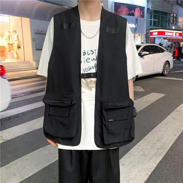 남성포켓 베스트조끼 안전조끼 단체 간절가자켓 등산용