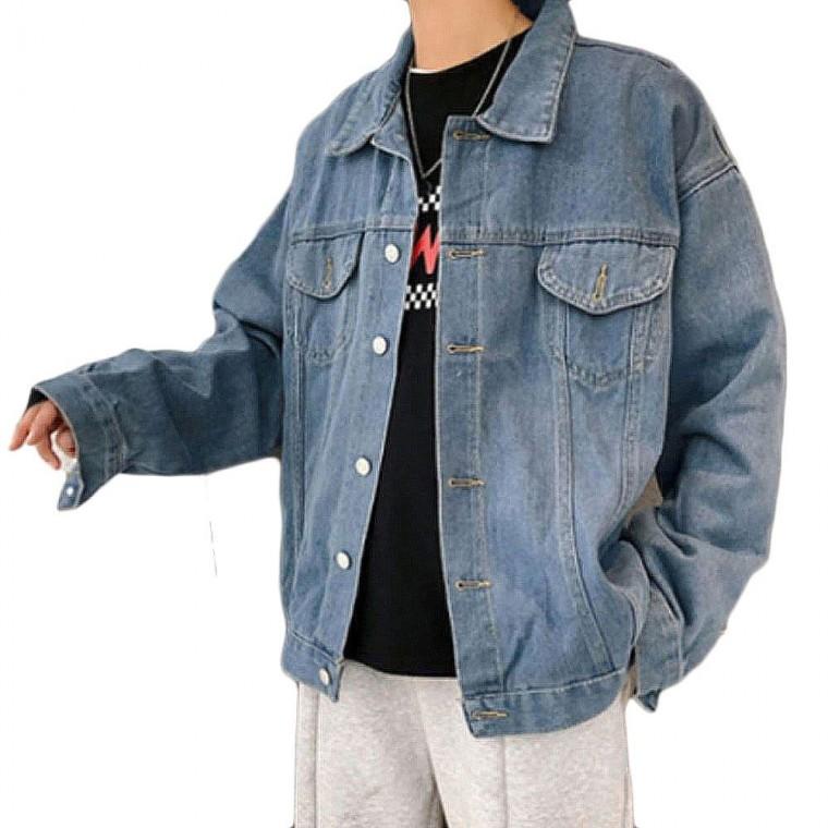남성 데님 청자켓 캐주얼 아우터