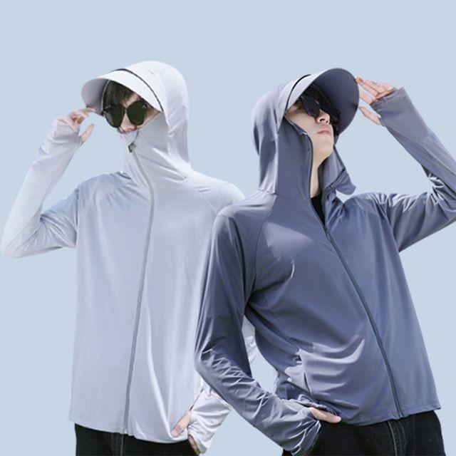 실크 아웃도어 통기성 남성 바람막이 자외선차단 남성바람막이 남성자켓 경량자켓 실크자켓