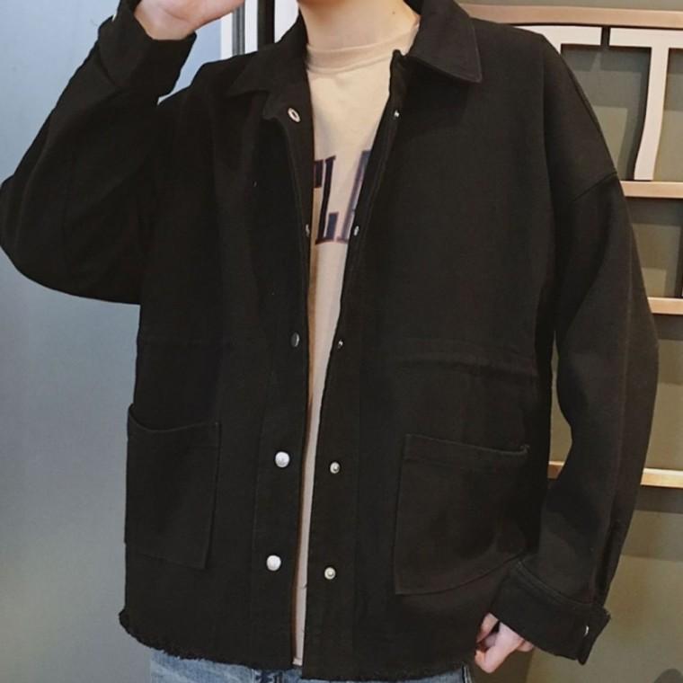 빈티지 남자 트러커 자켓 데일리 남자 자켓 아우터