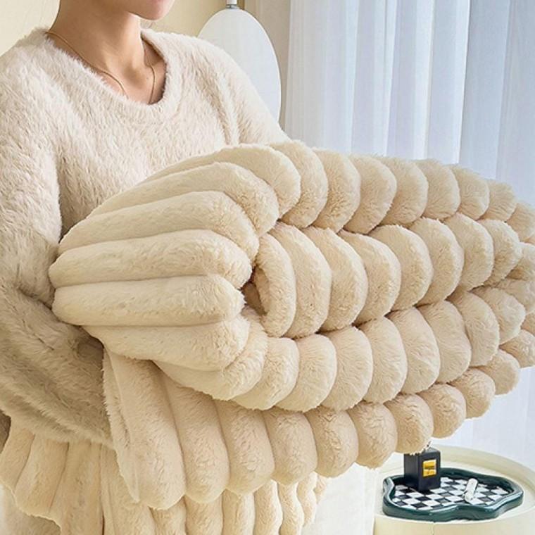 부드러운 겨울 무릎 침대 대형 담요 극세사 거실 양털 밍크 겨울이불 블랭킷