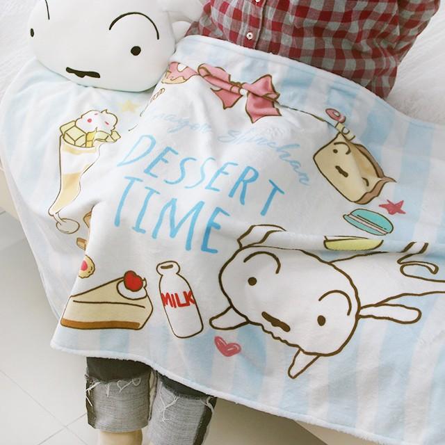 짱구 디저트타임 블랭킷-흰둥이 담요 캐릭터담요 블랭킷 굿즈