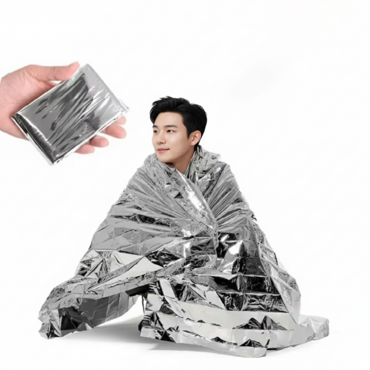 응급용 비상 담요 130x210 가정용 학교 비상 배낭 필수템