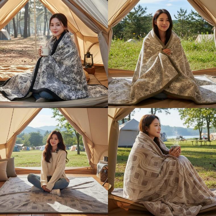 대형 담요 150X200 두꺼운 인조 양털 겨울 양모 양면 캠핑 따뜻한 블랭킷 이불