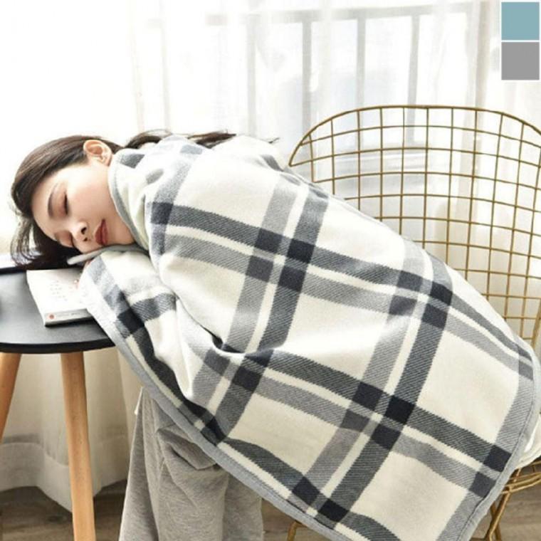 극세사 케이프 무릎담요 M 1P 겨울 보온 다용도 이불 무릎 담요