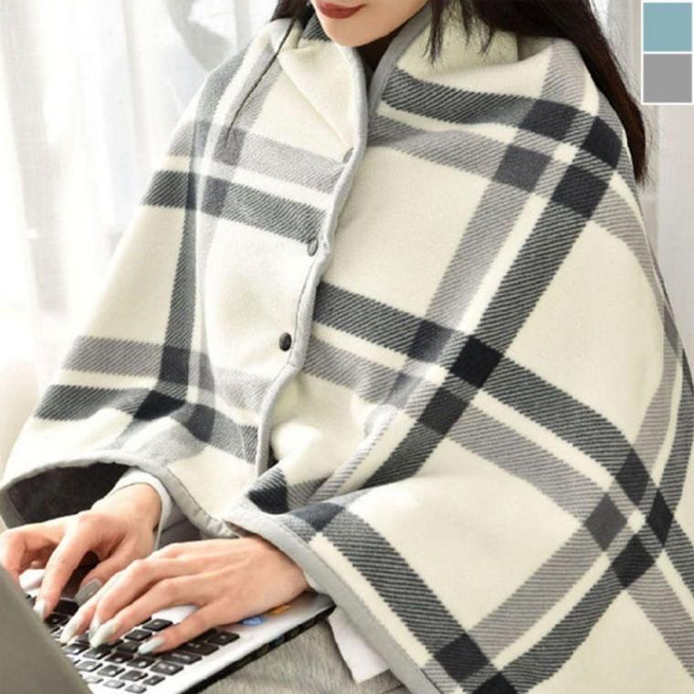 극세사 케이프 무릎담요 L 1P 겨울 보온 다용도 이불 무릎 담요