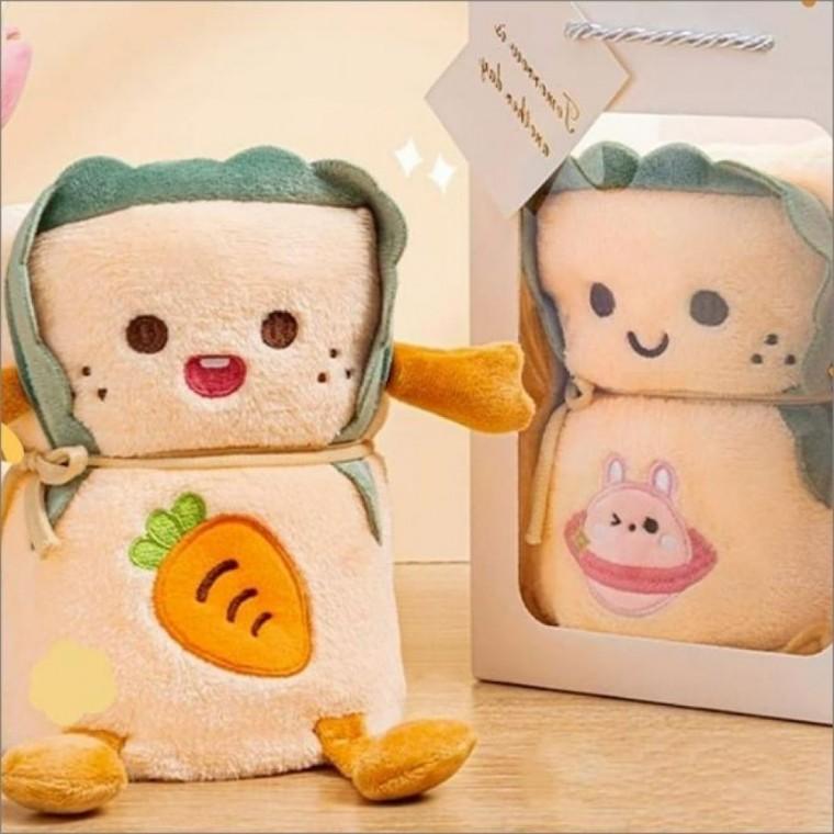 캐릭터 무릎담요 대형 담요 112X90 차량 블랭킷 (대형) 침대 쇼파 책상 이불
