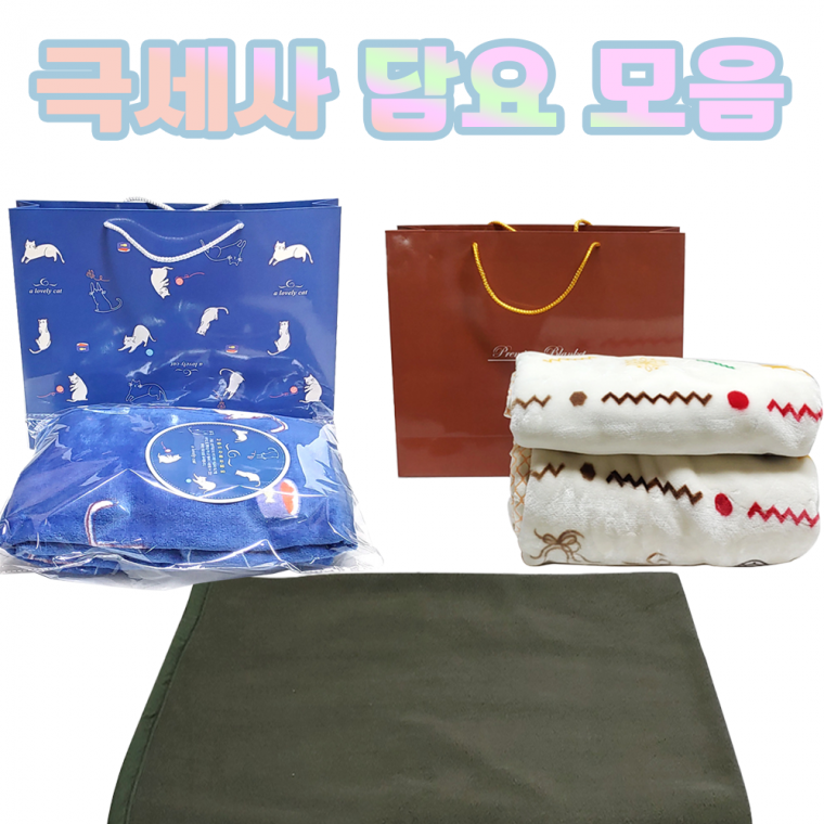 [극세사 담요 모음] 양털 극세사 이불 군용 모포 캠핑 밍크 블랑켓 예쁜 여행용 차박 인쇄가능 [동해상사]