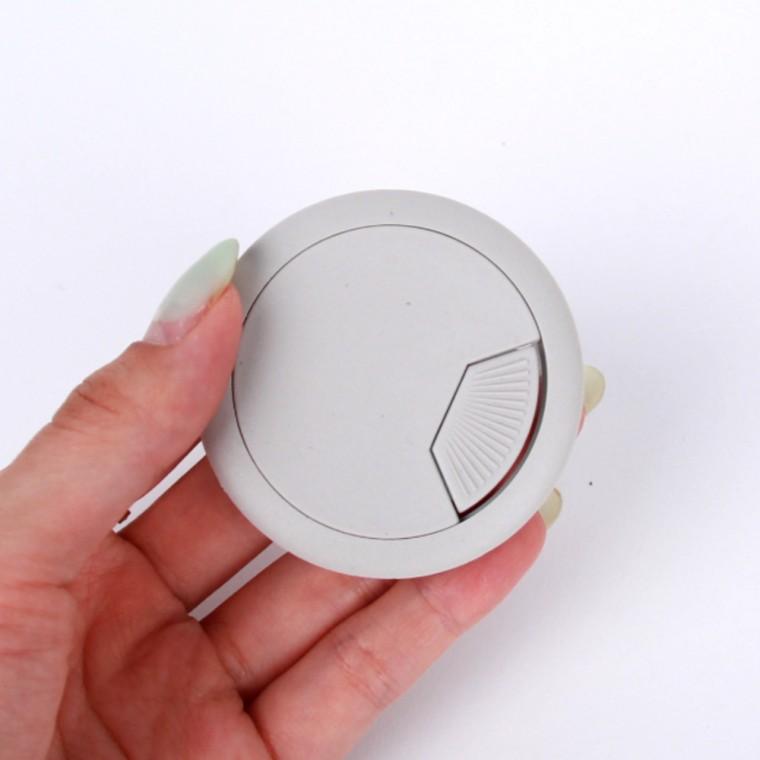 회전형 전선캡 홀캡 연그레이 53mm