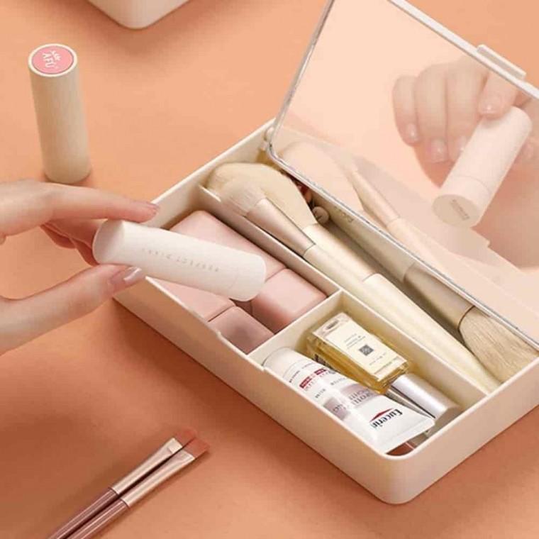 화장품수납케이스 화장품정리박스 메이크업파우치 화장품파우치