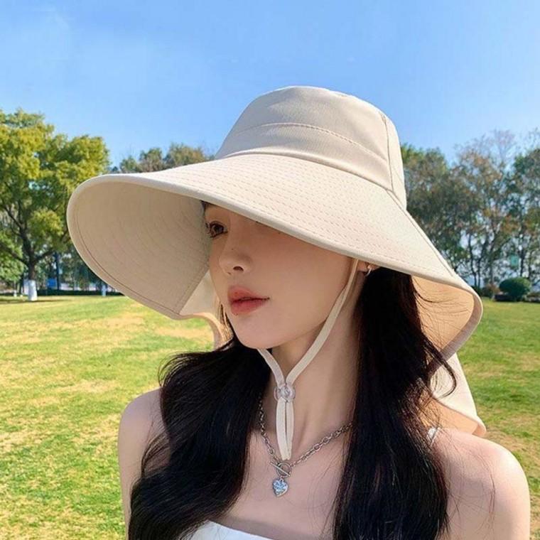 햇빛가리개 플랩캡 아쿠아캡 자외선차단 휴가 바캉스 캠핑 낚시 모자 목가리개