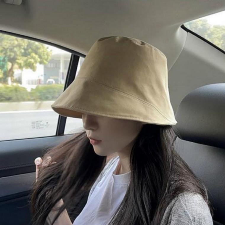 무지 사선 버킷햇 벙거지 모자 데일리 여름 햇빛 차단 남녀공용