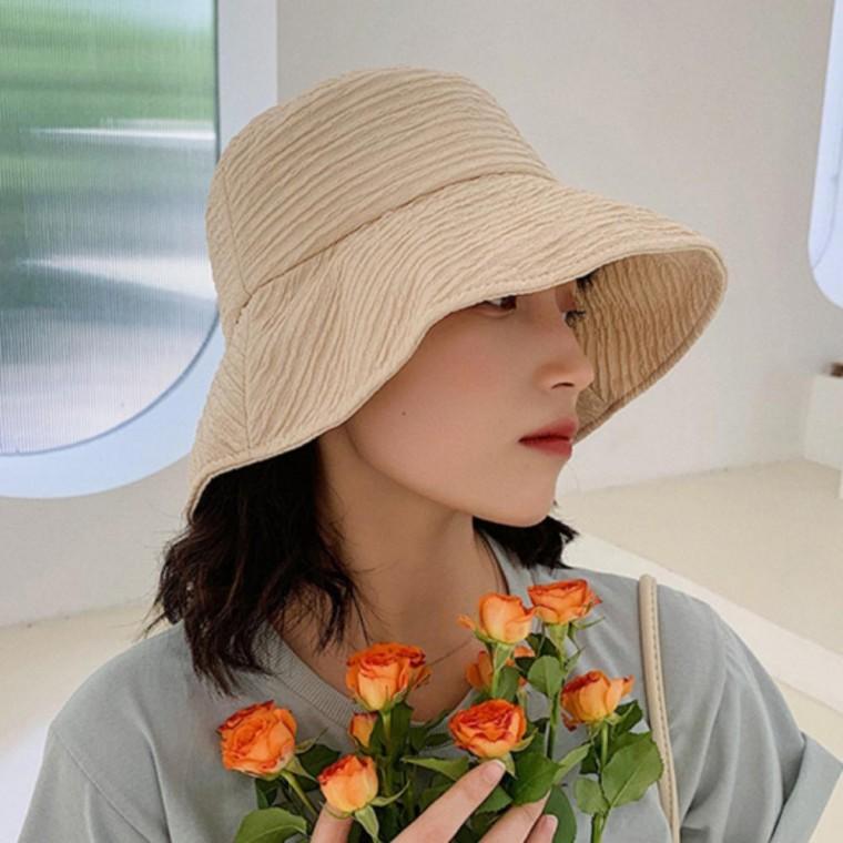 여성 비치 모자 버킷햇 데일리 벙거지 여름 바캉스 햇빛 차단