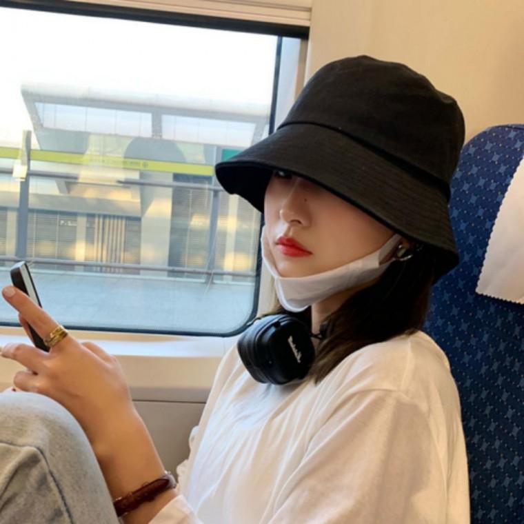 무지 버킷햇 데일리 벙거지 모자 남녀공용 베이직 여행 여름 햇빛