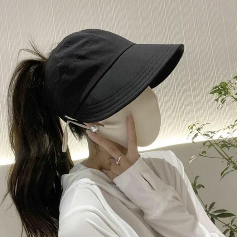 자외선차단 패션 햇 캡보닛햇 썬햇 마스크걸이 데일리 모자 벙거지모자 햇빛가리개