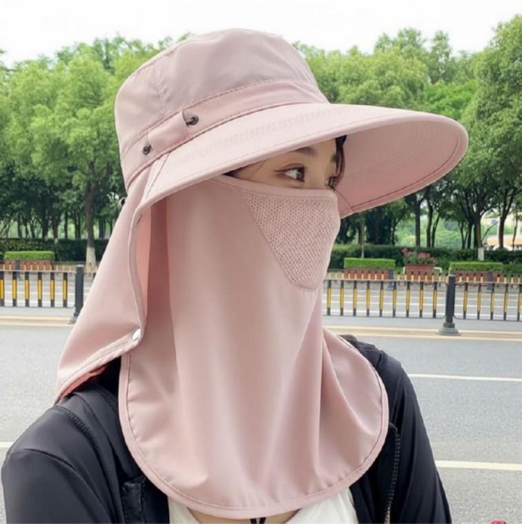 넥커버 햇빛가리개 모자 자외선커버 버킷햇 벙거지 모자 여성 등산 여름 작업 산책 야외