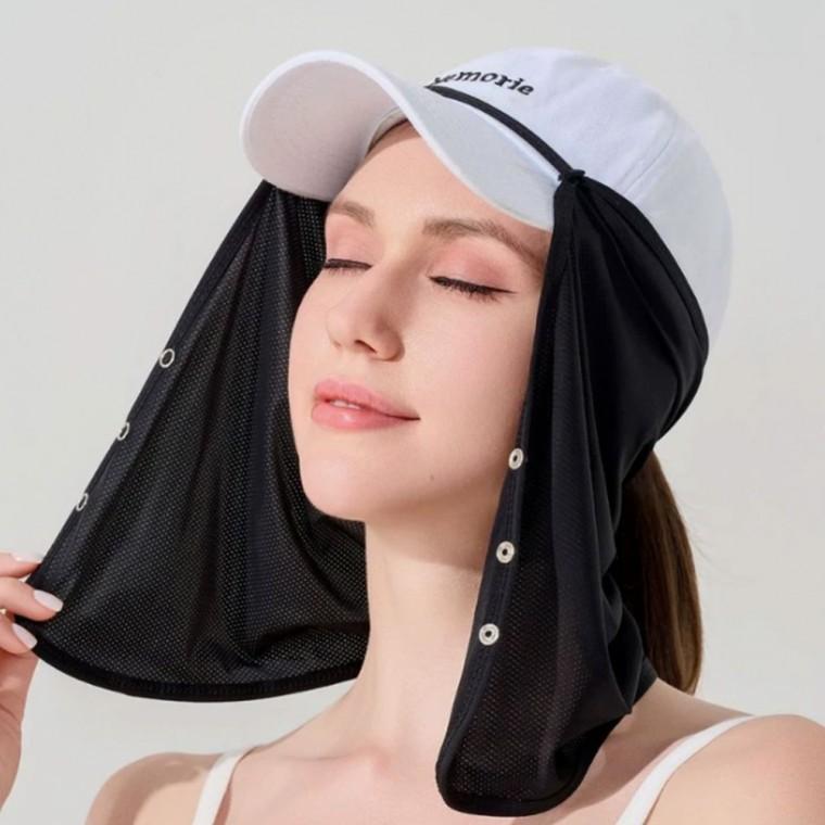 모자햇빛가리개  블랙