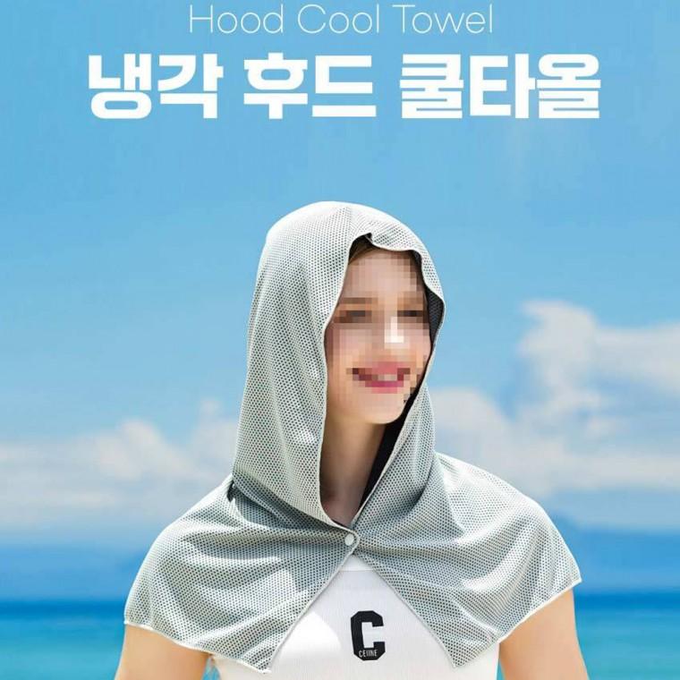 냉각후드쿨타올 햇빛가리개 스포츠타올
