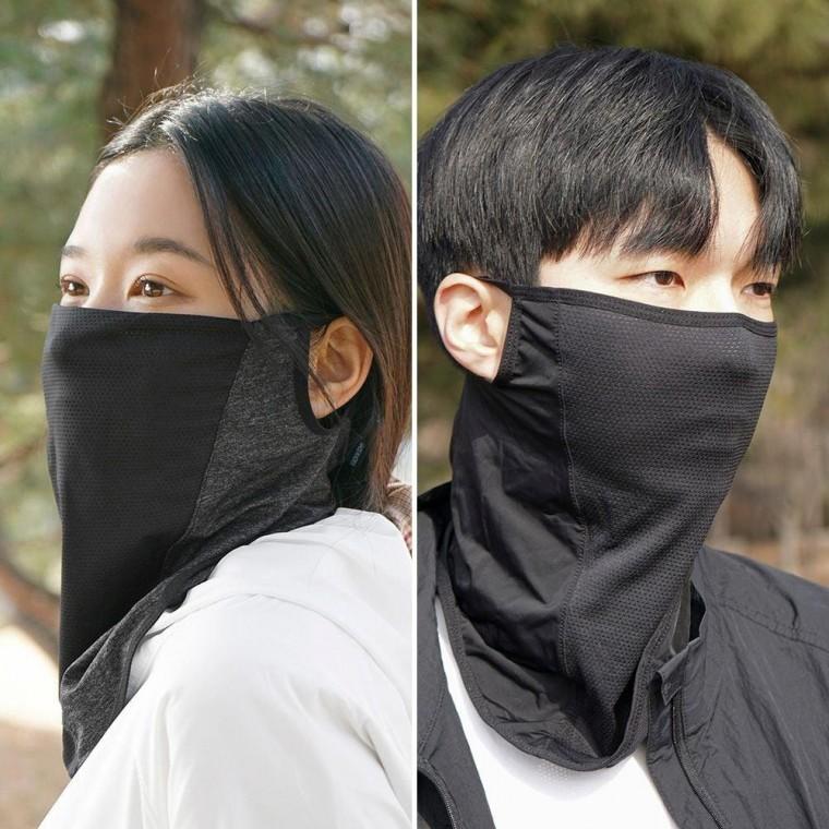 아쿠아 메쉬 쿨 멀티 스카프 UV 차단 여름 골프 마스크 자외선 얼굴 햇빛 가리개