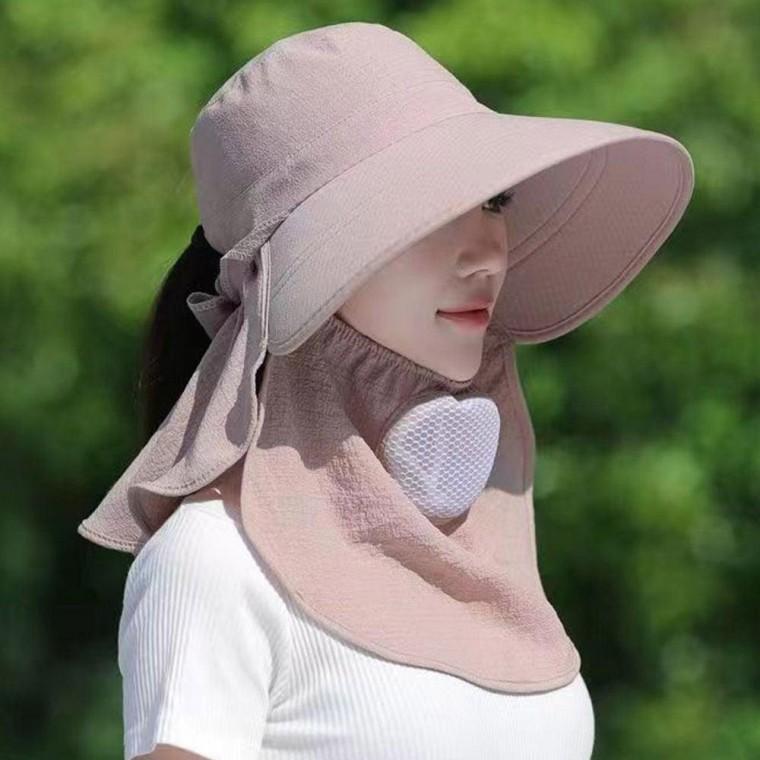 햇빛 가리개 농사 모자 밭일 썬캡 플랩캡