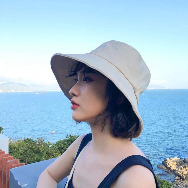 여자 캐주얼모자 햇빛차단 여행패션 버킷햇 벙거지