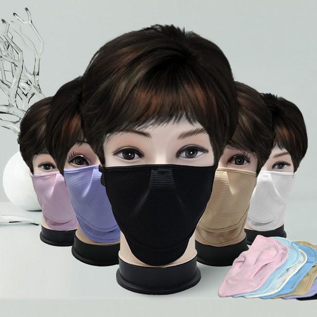 올래 2단마스크 자외선차단 마스크-햇빛가리개-햇빛UV