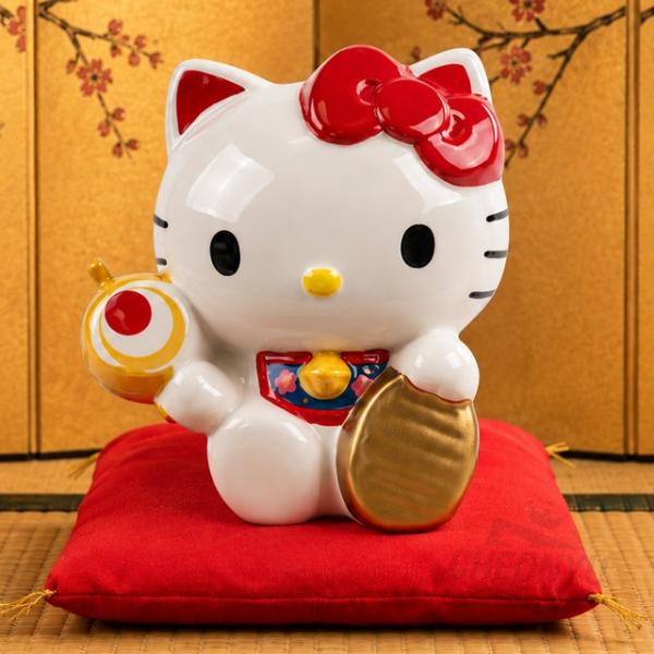 복고양이 세라믹 저금통