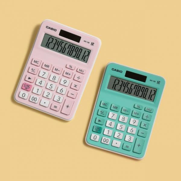 카시오 MX-12B 스페셜 컬러 계산기