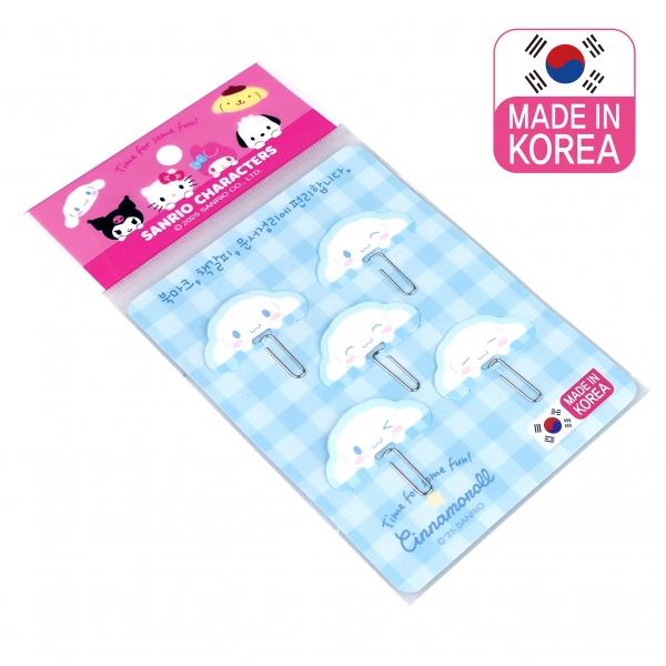 시나모롤 표시클립 (5개입)