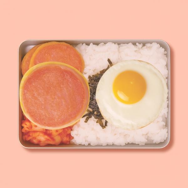반8분식 도시락 메모잇