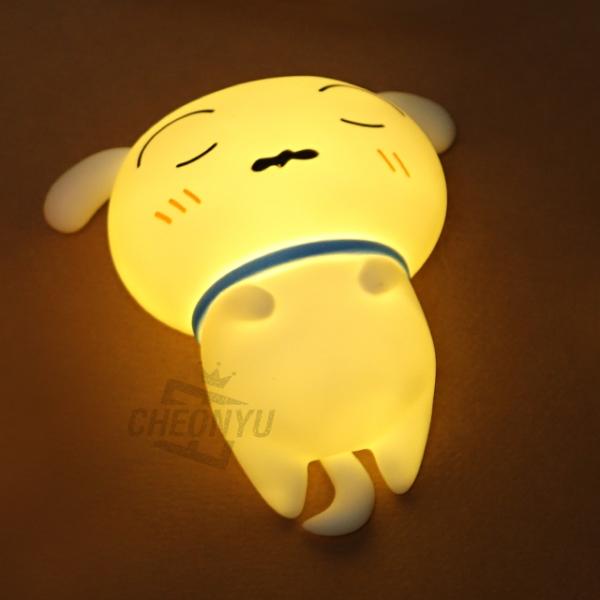 짱구는못말려 배빵빵 무드등_흰둥이