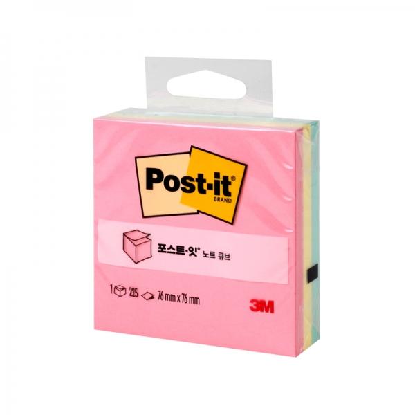 노트 큐브 파스텔 654 (76x76)