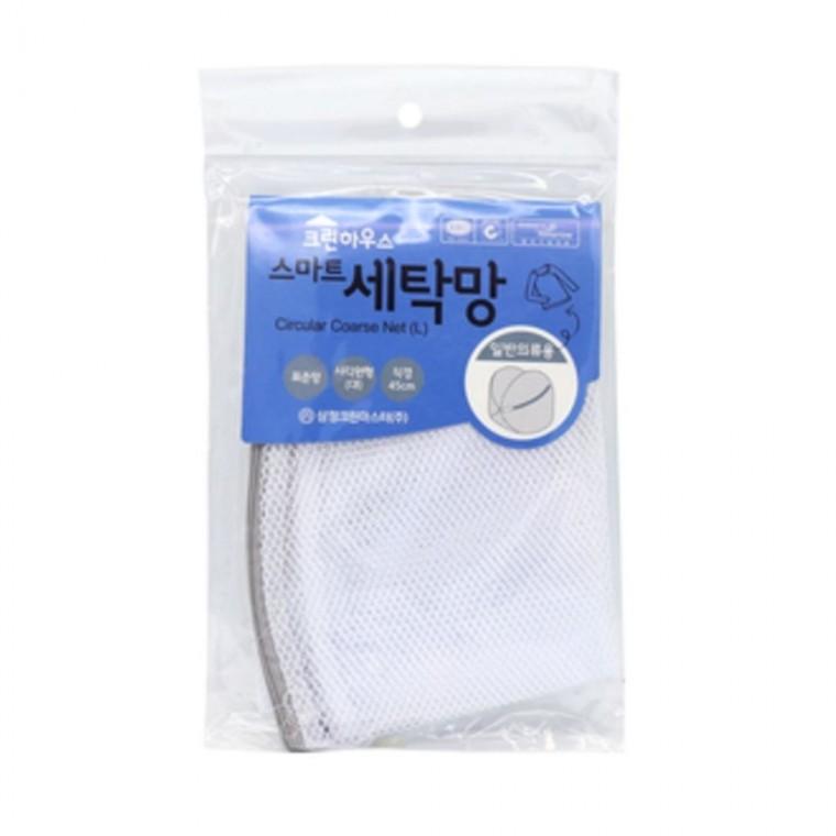 스마트 세탁망 니트 의류 보풀방지 속옷 빨래망 45cm