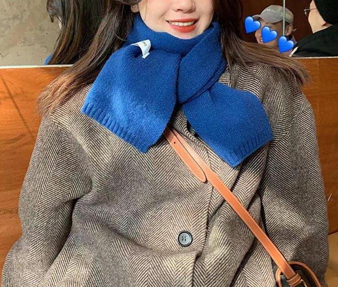 [당일출고] 여성 니트머플러 넥워머 목도리 겨울 방한 데일리목도리