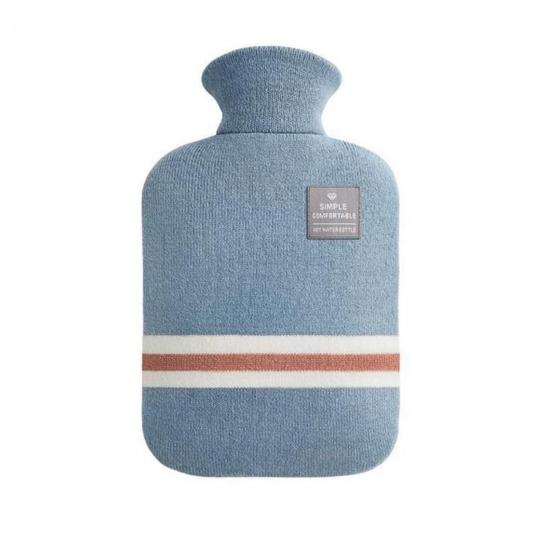 니트커버 휴대용 온수팩 찜질주머니 보온물주머니 대용량2000ml
