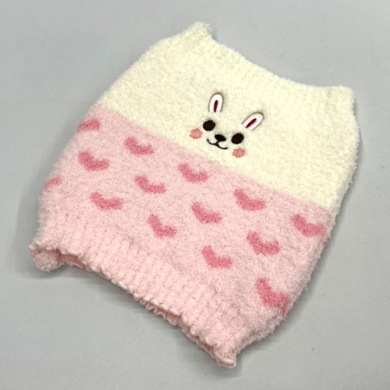 배따뜻하게 니트토끼 배워머