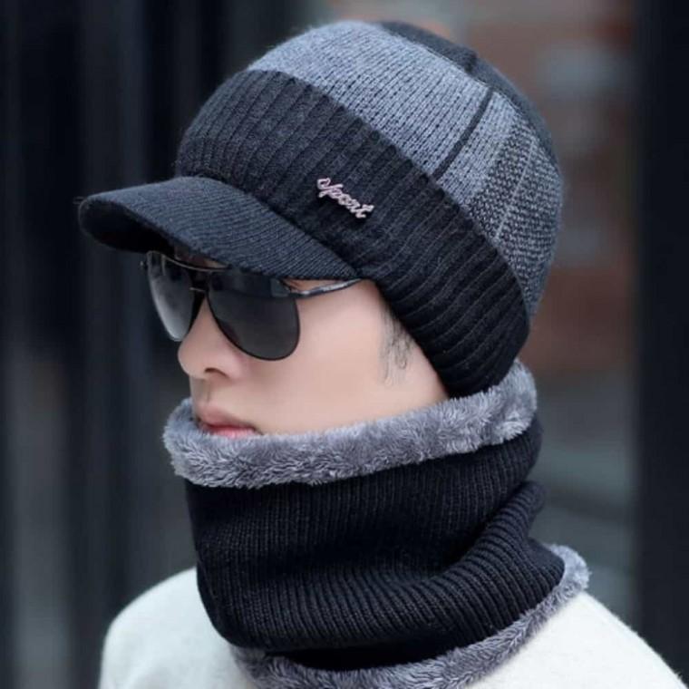 남성 겨울 넥워머 세트 겨울마스크 겨울등산마스크 니트워머 목워머