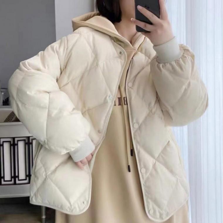 퀼팅 경량패딩 점퍼 여성 점퍼 겨울패션 가죽 경량 아우터 깔깔이