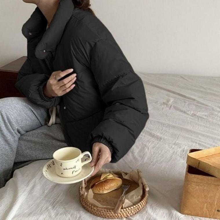 여성 5컬러 크롭 패딩 자켓 숏패딩 겨울 여성아 우터 겨울아 점퍼